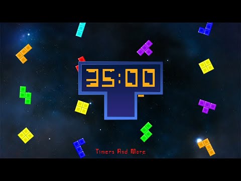35 Minute Tetris Inspired Timer