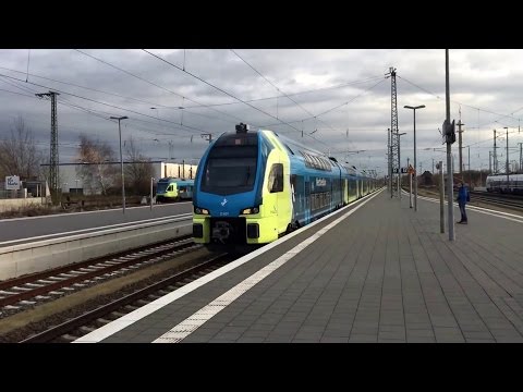 Bereitstellung ET 607 DPE 20851 als RE 60 Ems-Leine-Express in Rheine
