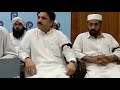 Mardan Mayor Himayat Mayar Addressing To A Press Conference