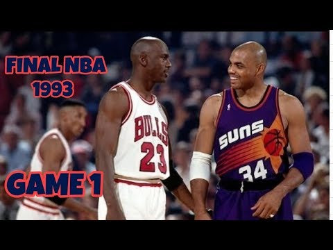FINAL NBA 1993 - Bulls vs Suns - GAME 1 en español