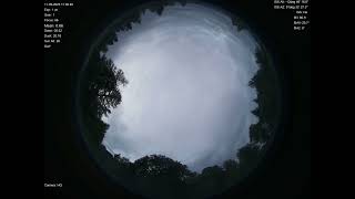 2025-09-11 All sky camera capture from Poiana Rusca Mountains, Romania