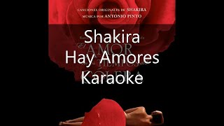 Shakira - Hay Amores - Karaoke
