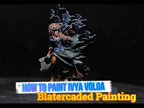 How To Speed Paint: Games Workshops Ivya Volga The Outcast, To Use In The Silver Bayonet.