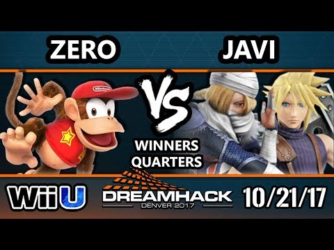 DHDEN17 Smash 4 - TSM | Zero (Diddy) Vs. Javi (Cloud, Sheik) - Wii U Singles WQF