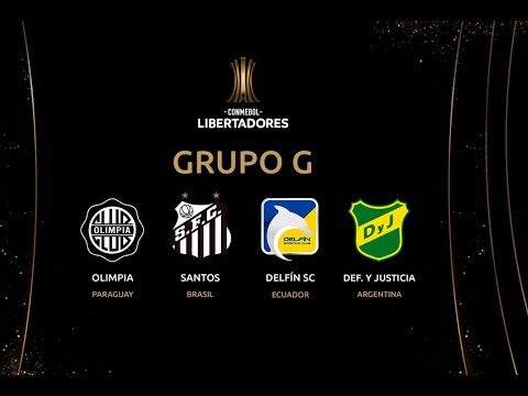 O grupo do Santos na Libertadores