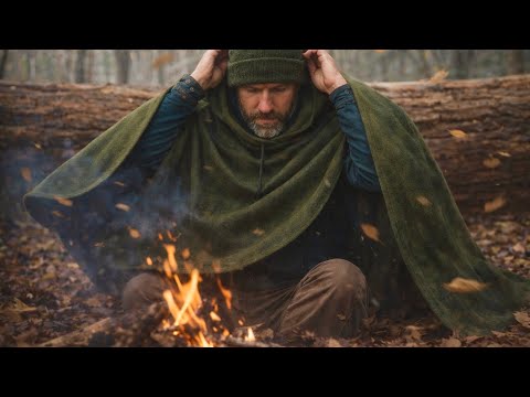 This Wool Poncho Replaced My Shelter, Ground Pad, and Wind Block‼️