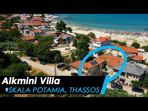 Lavender Apartments, private accommodation in city Skala Potamia, Greece - Video