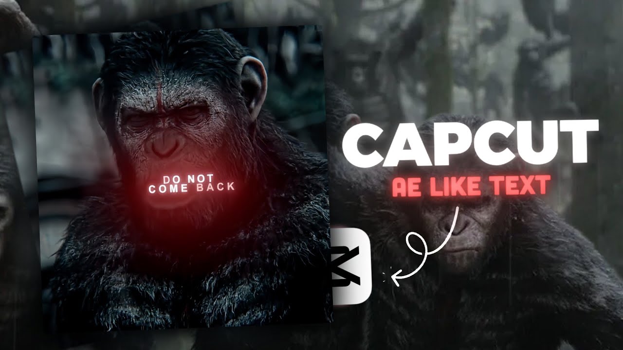 Ae like text tutorial | Capcut