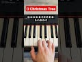 O Christmas Tree - piano tutorial