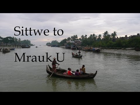 Sittwe para Mrauk U - Estado de Rakhine - Mianmar