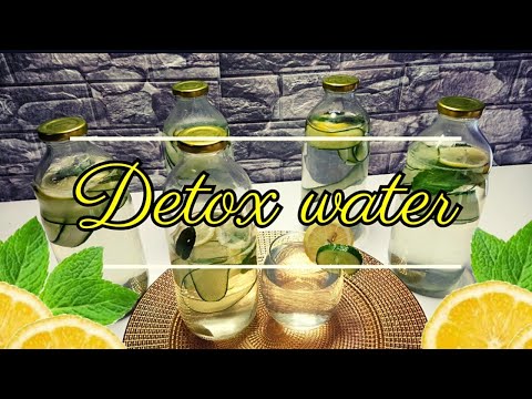 Detox-Wasser ~ Den Körper in nur 4 Tagen von Giftstoffen reinigen ~ Freches Wasser #detox