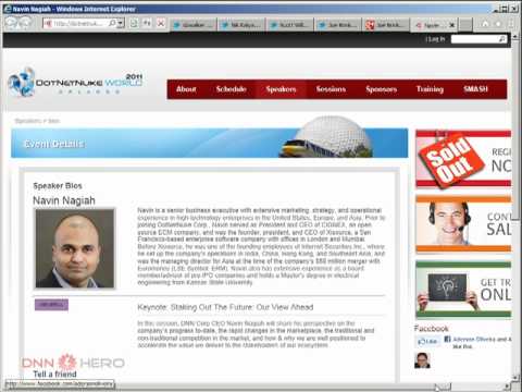 DotNetNuke Tutorial - A bit of DotNetNuke History - Video #301