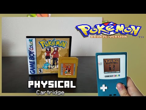 Pokémon Bronze Physical Cartridge Review - Pokémon Gold ROM Hack