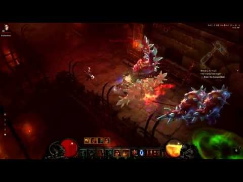Diablo 3 HC Barb Dual Wield Zero LOH Act 1