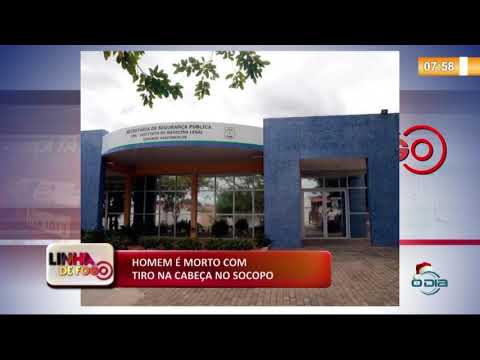LINHA DE FOGO (23 12) HOMEM É MORTO COM TIRO NA CABEÇA NO SOCOPO
