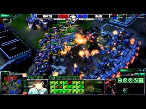 Best Terran VS Terran ever!!! BOXER vs RAIN!