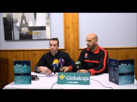 Rueda de prensa del Globalcaja Ciudad Encantada en Marisquería Joni