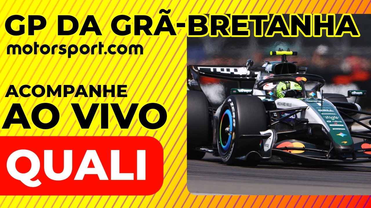 F1 AO VIVO: Acompanhe o QUALI de SILVERSTONE com o Motorsport.com