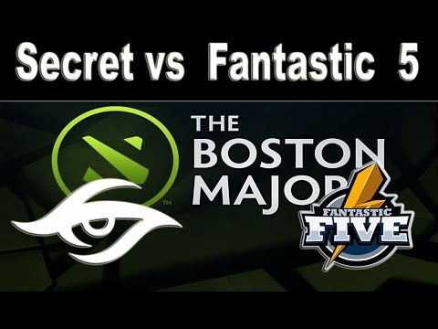 [LIVE]Team Secret vs Fantastic Five  The Boston Major 2016 EU Qualifiers | Secret vs F5 live