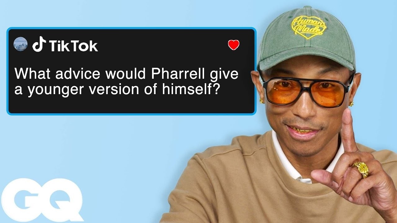 Pharrell Replies To Fans Online | Actually Me