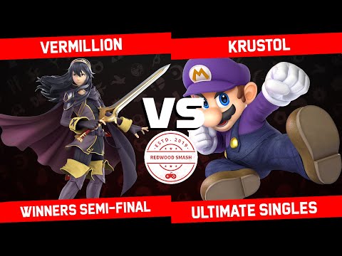 Vermillion vs Krustol - Winners Semi-Final SSBU Singles - Redwood Smash 7 | Lucina vs Mario