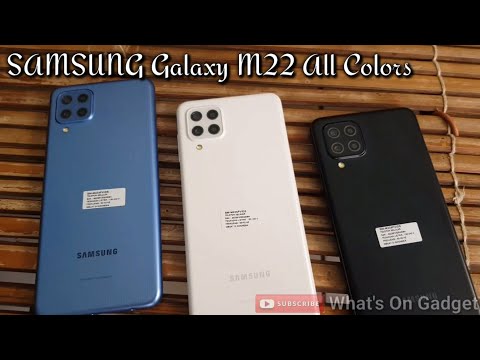 SAMSUNG Galaxy M22 All Colors
