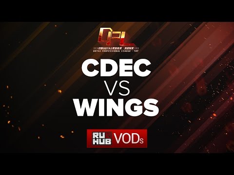 CDEC vs Wings, DPL Season 2, game 1