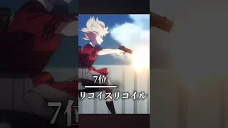 個人的にお勧めしたいアニメランキング #shorts  #おすすめにのりたい