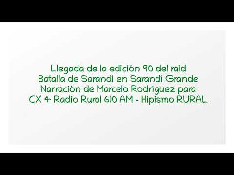 Llegada de la edición 90 de la Batalla de Sarandí (por Marcelo Rodríguez)