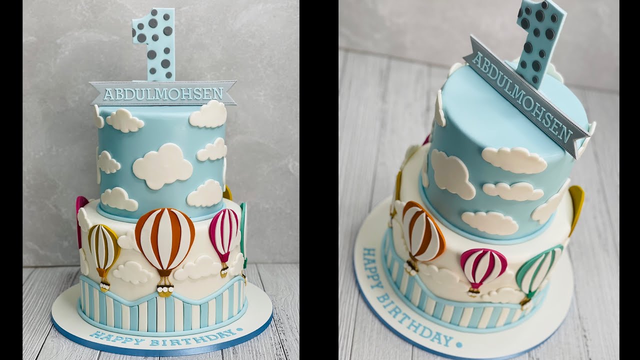 Hot Air Balloon Cake
