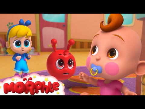 Giant Baby Sitting | Morphle and Gecko's Garage - Cartoons for Kids