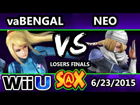 S@X 103 - Neo (Sheik) vs sN | vaBengal (ZSS) SSB4 Losers Finals - Smash Wii U - Smash 4