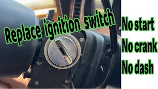 Dodge D150 replace ignition switch