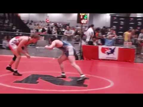 Patrick Rhoads Wrestling 2013 Fila Jr. Nationals Round 3 74KG FS