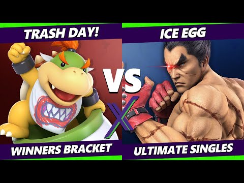 S@X 439 - Trash Day! (Bowser Jr.) Vs. Ice Egg (Kazuya) Smash Ultimate - SSBU