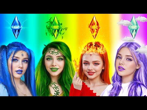 We hebben Vier Elementen Geadopteerd! Goede Zeemeermin vs Slechte Zeemeermin!