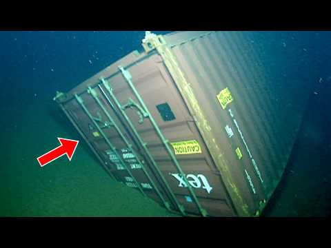 Ship Lost Cargo - Months Later, Divers Call The Police, You Won't Believe What They Found Inside