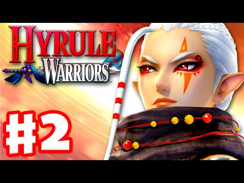 Hyrule Warriors - Gameplay Walkthrough Part 2 - Impa in Eldin Caves! Wizzro Boss! (Wii U)