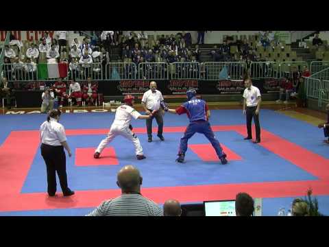 Peter Vagvolgyi HUN v Chris Aston GBR WAKO European Championships 2014
