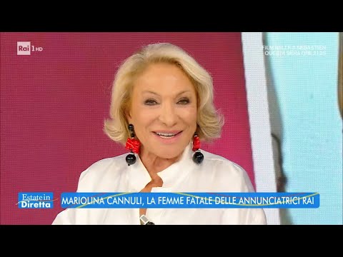 Mariolina Cannuli, la femme fatale delle annunciatrici Rai - Estate in diretta - 01/08/2022