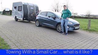 Towing a Caravan With a Small Car! Is it possible & what is it like?