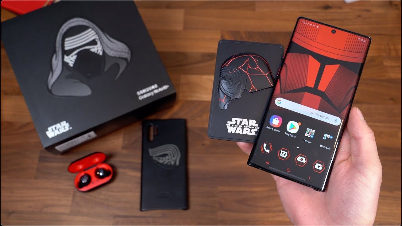 Galaxy Note 10 Plus Unboxing: Star Wars Special Edition!