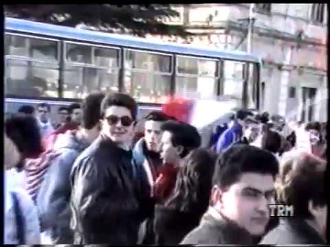 1987 1988: il servizio di TRM sulla promozione in A1 della pallavolo PVF "LANDSYSTEM" MATERA