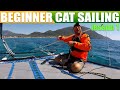 LEARN TO SAIL A CATAMARAN First Time Out A Sailing Lesson