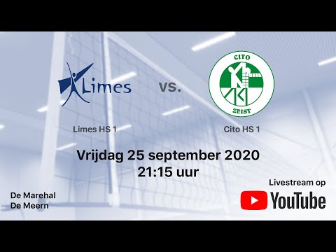 Limes HS 1 vs. Cito HS 1, Volleybal Heren Tweede Divisie
