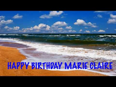 MarieClaire   Beaches Playas - Happy Birthday