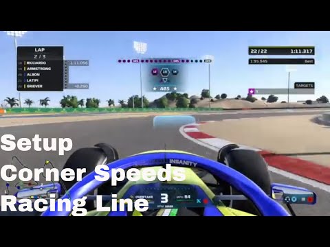 F1 22 - Track Acclimatisation - Bahrain - All Purple gates w/Setup +(new patch setup in description)