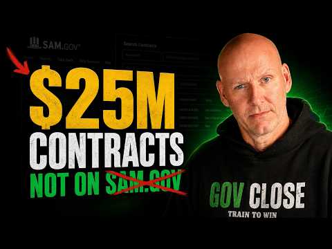 The $25M Contracts You'll Never Find on SAM.gov