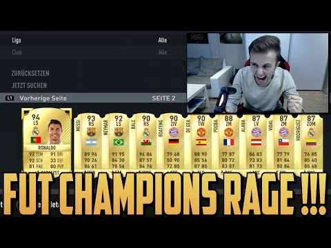 FIFA 17 LIVE: OMG TORWART TOR IN DER 90. MINUTE 🔥⛔️ FUT CHAMPIONS RAGE  TO ELITE 💯