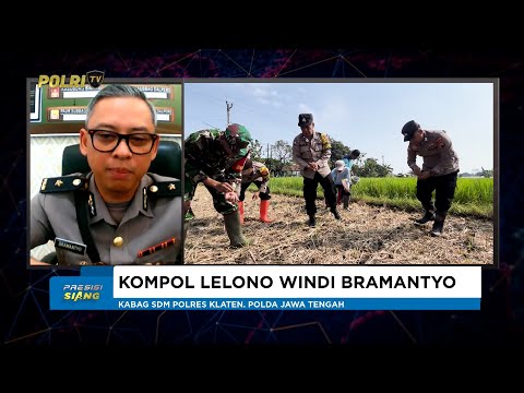 LIVE - KOMPOL LELONO WINDI BRAMANTYO PELAKSANAAN PENANAMAN JAGUNG DENGAN METODE TOT